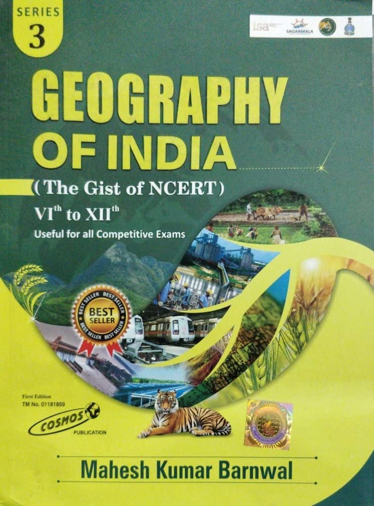 Mahesh Kumar Barnwa NCERT Saar Geography of India |भारत का भूगोल (Class 6-12)Series 3