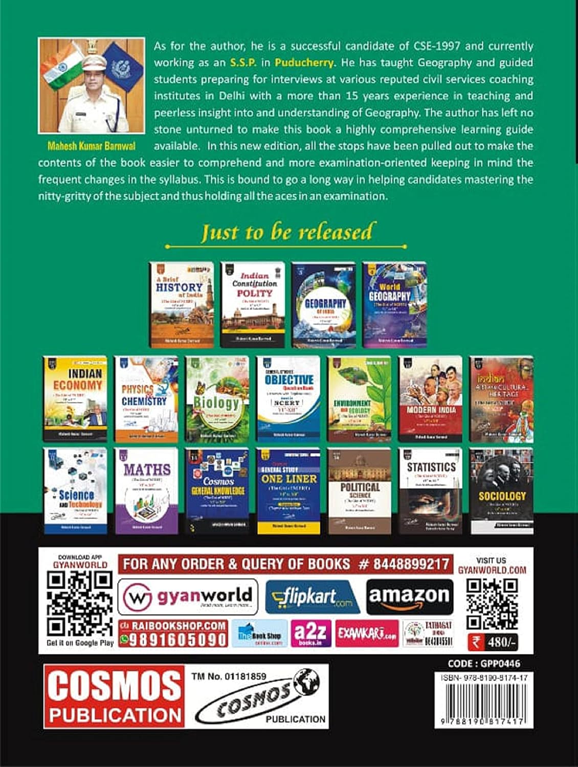 Geography A Comprehensive Study By Mahesh Kumar Barnwal (English Medium)