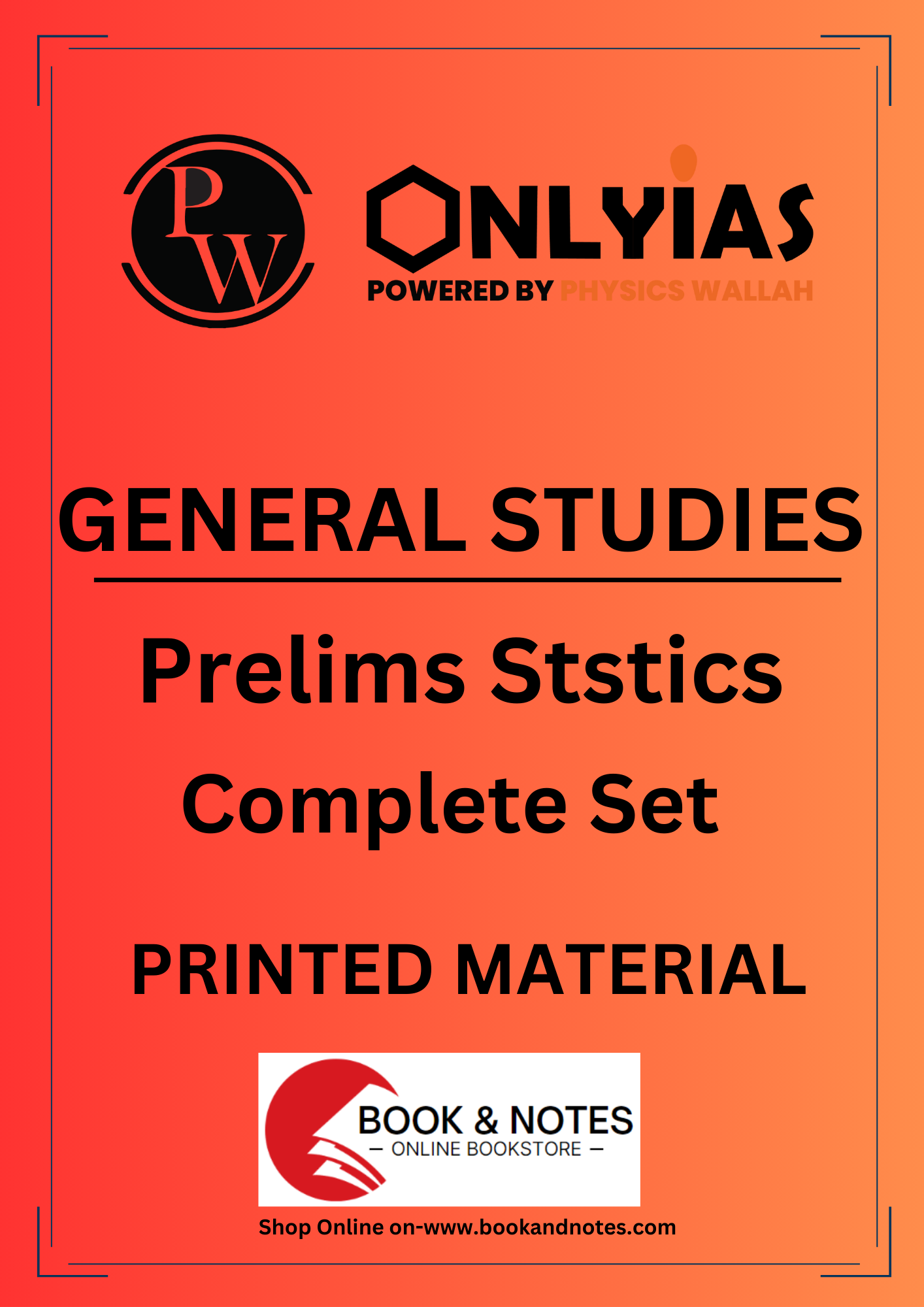 Only IAS By Physics Wallah UDAAN Prelims Wallah (Static) Notes For UPSC & PCS Exams