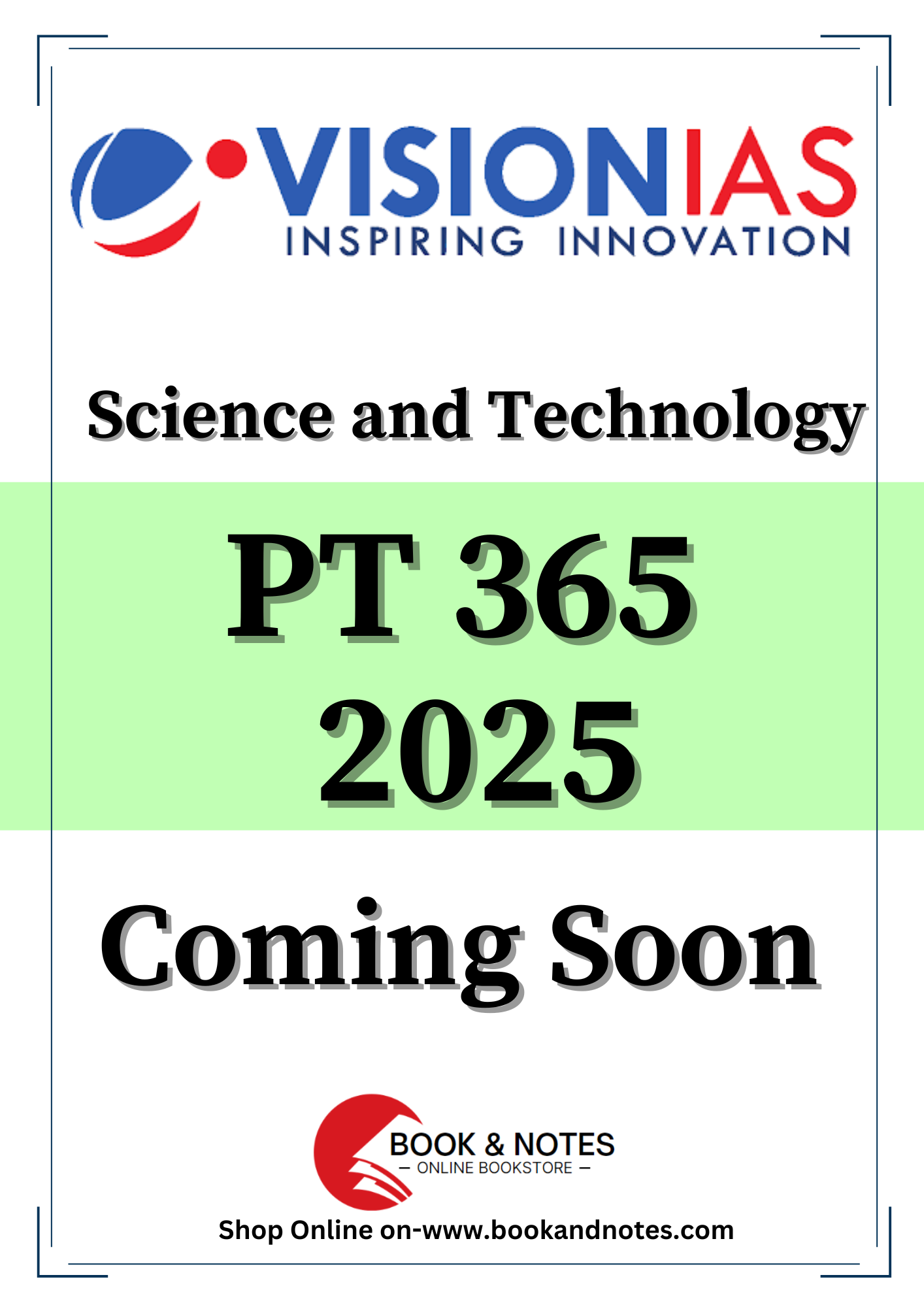 VISION IAS PT 365 Science and Technology|विज्ञान और प्रौद्योगिकी (April 2024 to October 2024) English/Hindi Medium 2025