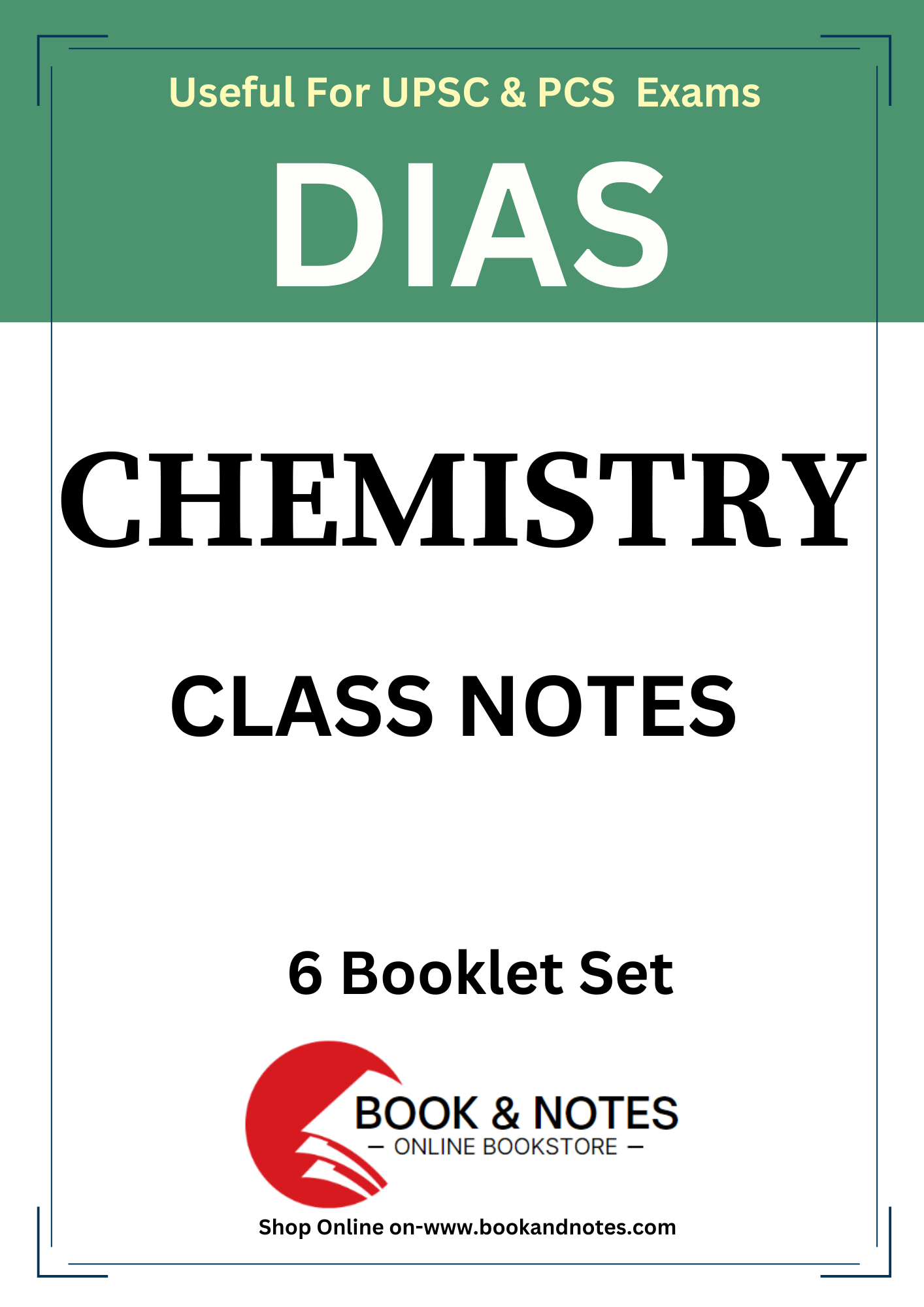 DIAS Chemistry Optional Notes