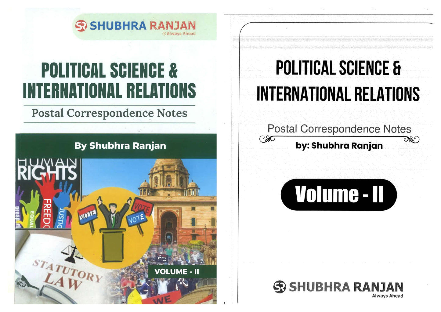 Shubra Ranjan Political Science (Class Notes) English Medium 2024-25