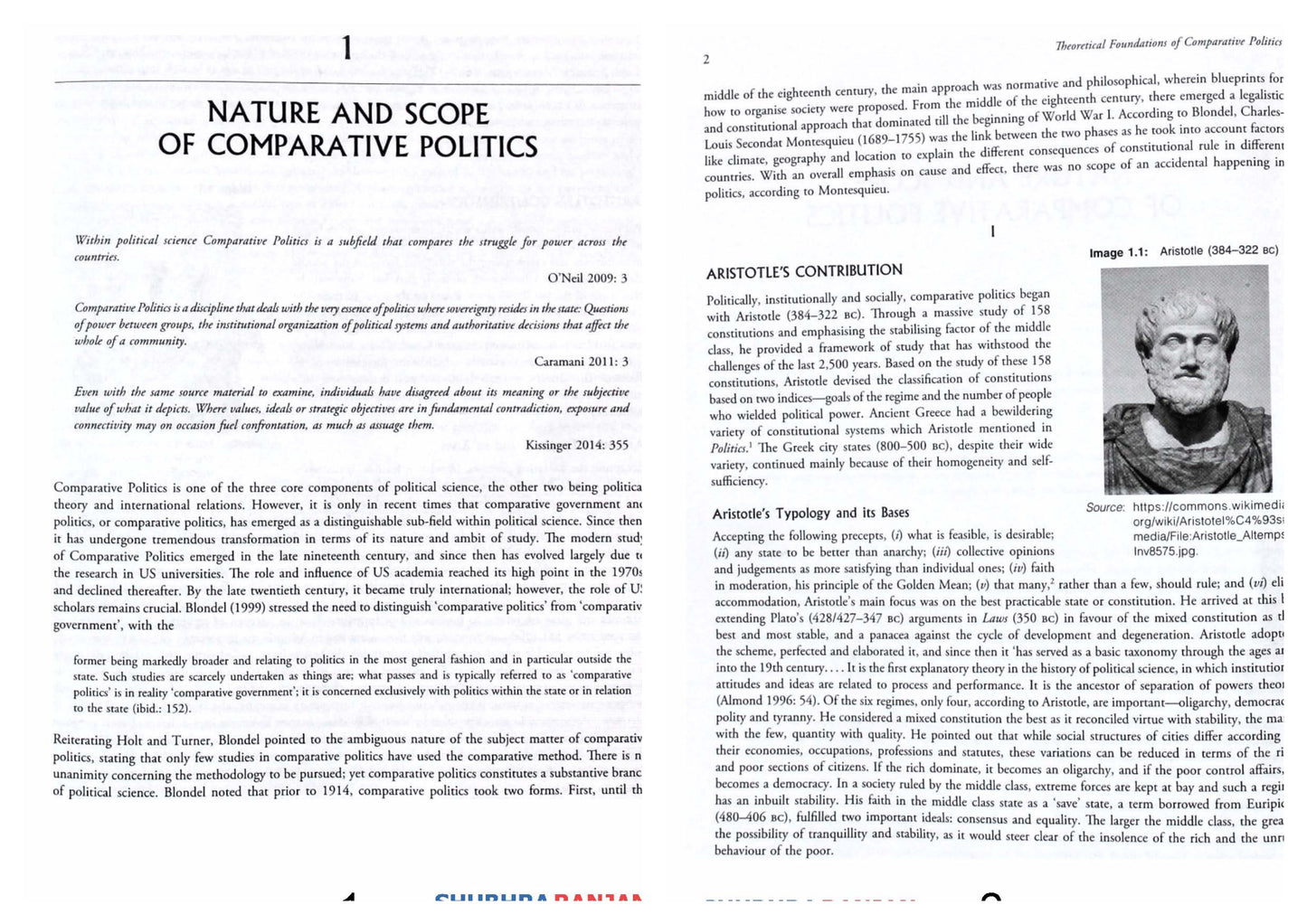 Shubra Ranjan Political Science (Printed Notes) English Medium 2024