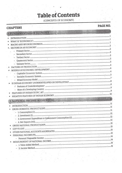 Vaji Ram & Ravi General Studies ECONOMICS (2 Booklet Set)