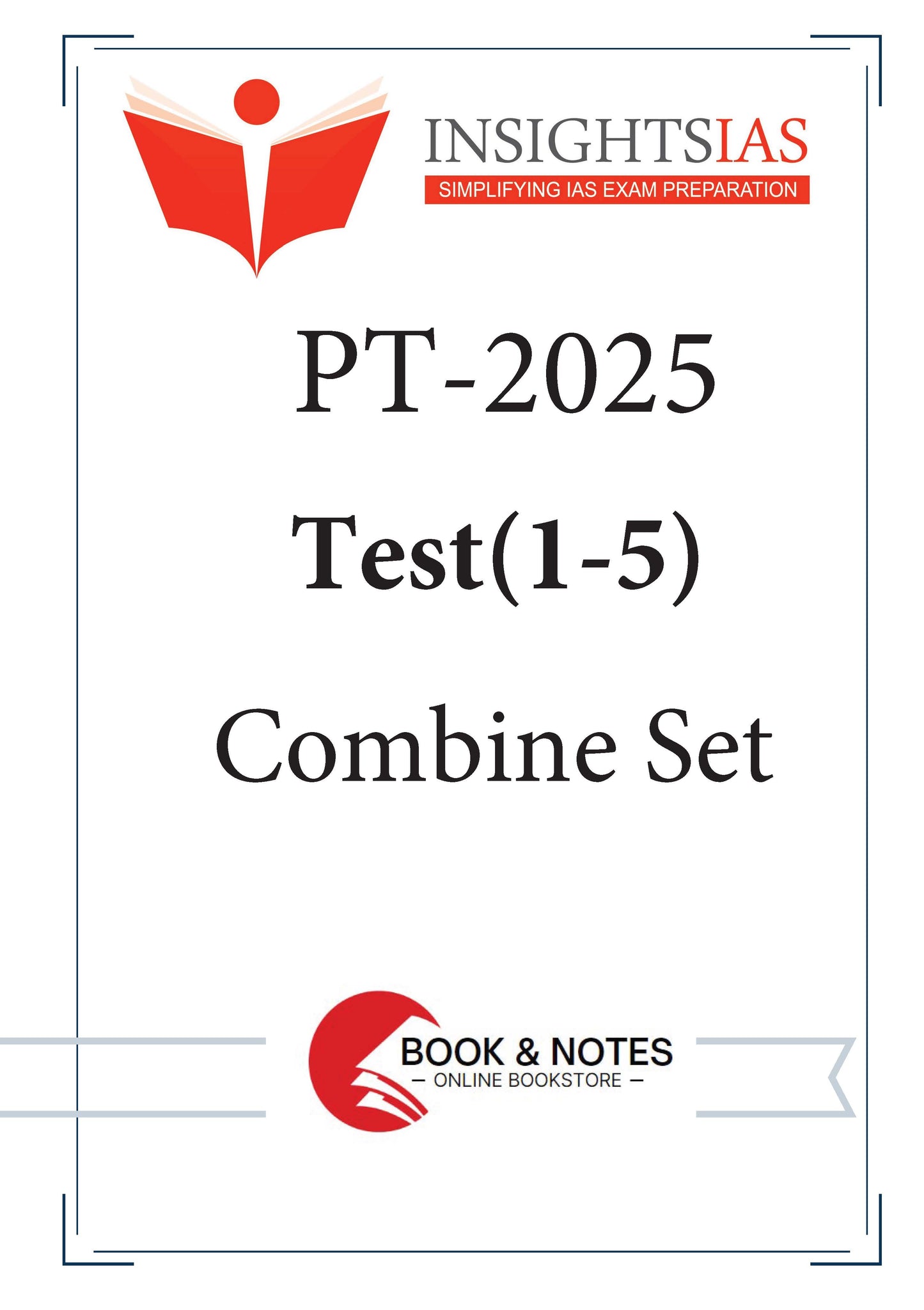 Insights IAS PT Test - 1 - 5 (Combine Set) 2025