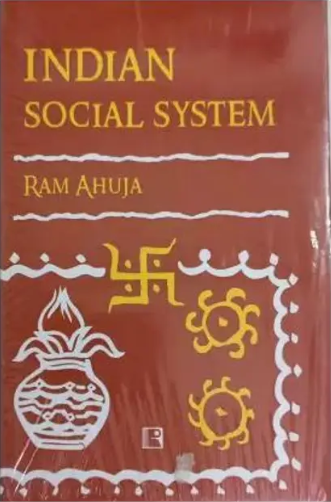 Indian Social System By Ram Ahuja (English Medium)