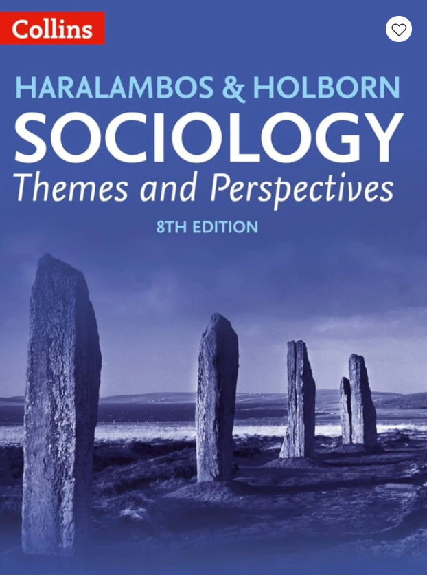 HARALAMBOS & HALBORN SOCIOLOGY THEMES & PERSPECTIVE(8e) BY COLLINS (English Medium)