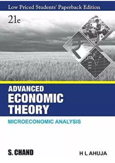 Advanced Economic Theory By H. L. Ahuja