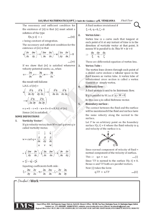 IMS MATHEMATICS OPTIONAL K VENKANNA SIR 2024