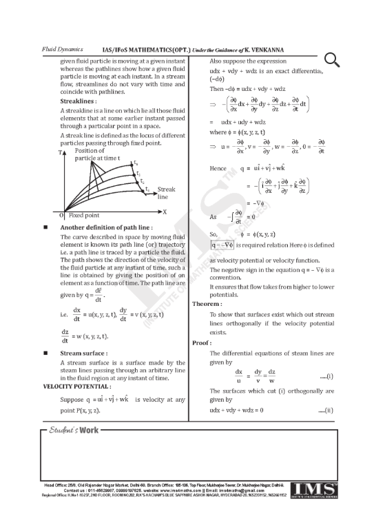 IMS MATHEMATICS OPTIONAL K VENKANNA SIR 2024