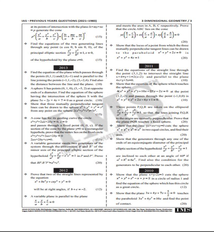 IMS MATHEMATICS OPTIONAL K VENKANNA SIR 2022