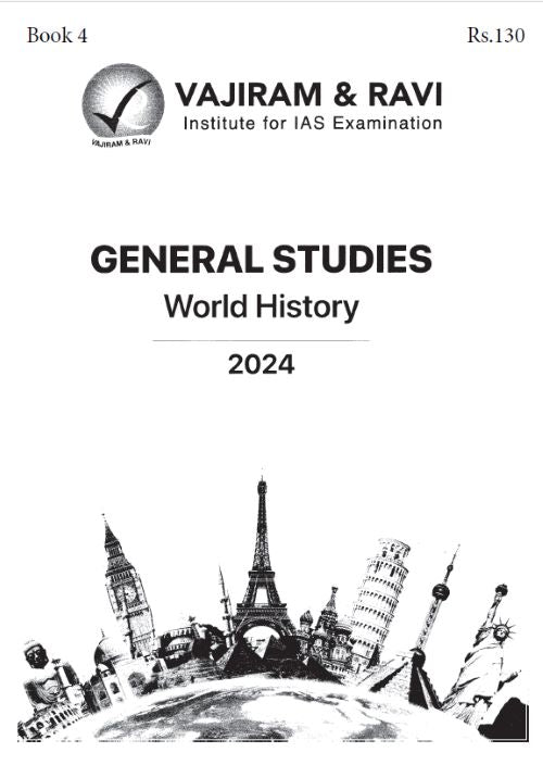 Vaji Ram & Ravi General Studies HISTORY (4 Booklet Set)