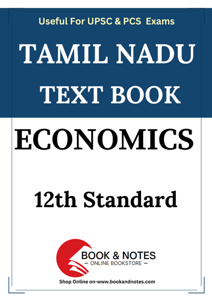 Tamil Nadu Economics Textbook 11th & 12th Standard