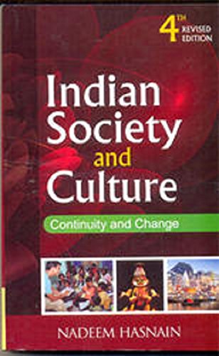 Indian Society And Culture:Continuity and Change By-Nadeem Hasnain(English Medium)