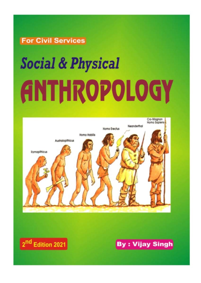 Social & Physical Anthropology By-Vijay Singh(English Medium)