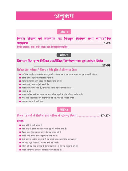 Drishti IAS Nibandh 8TH Edition | निबंध दृष्टि 9वां संस्करण Useful for UPSC & State pcs Exams
