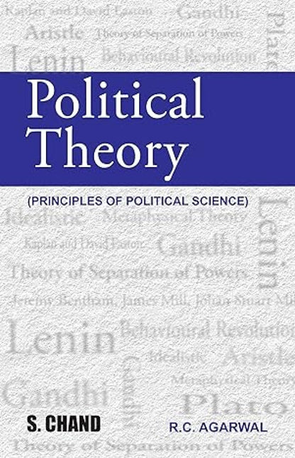 Political Theory (Principles of Political Science) By R.C. Agarwal (English Medium)