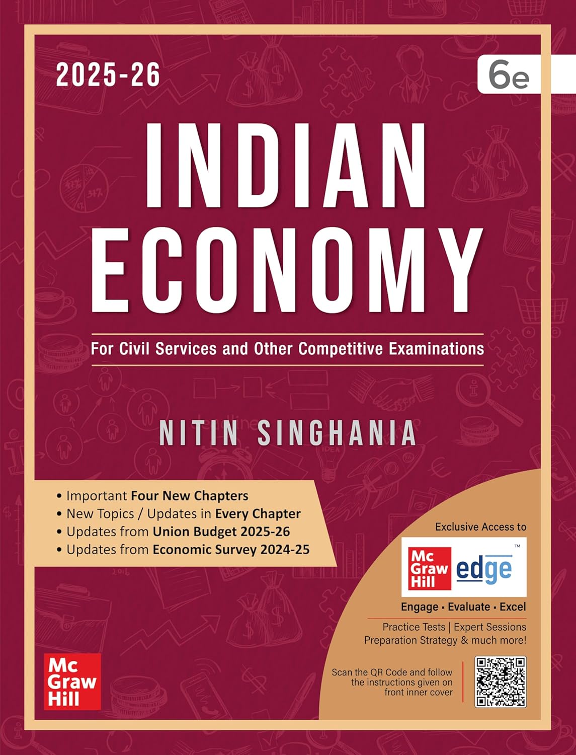 Indian Economy|भारतीय अर्थव्यवस्था by Nitin Singhania | 5th Edition for UPSC & State pcs Exams