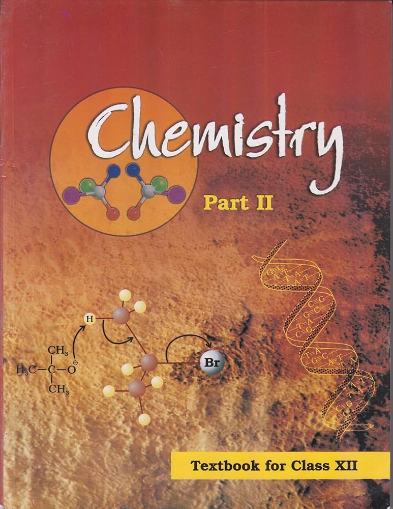 Class - 12  NCERT Chemistry part 1 & 2 (combo set)