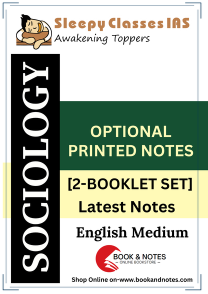 Sleepy Classes Sociology Optional (Printed Notes)English Medium