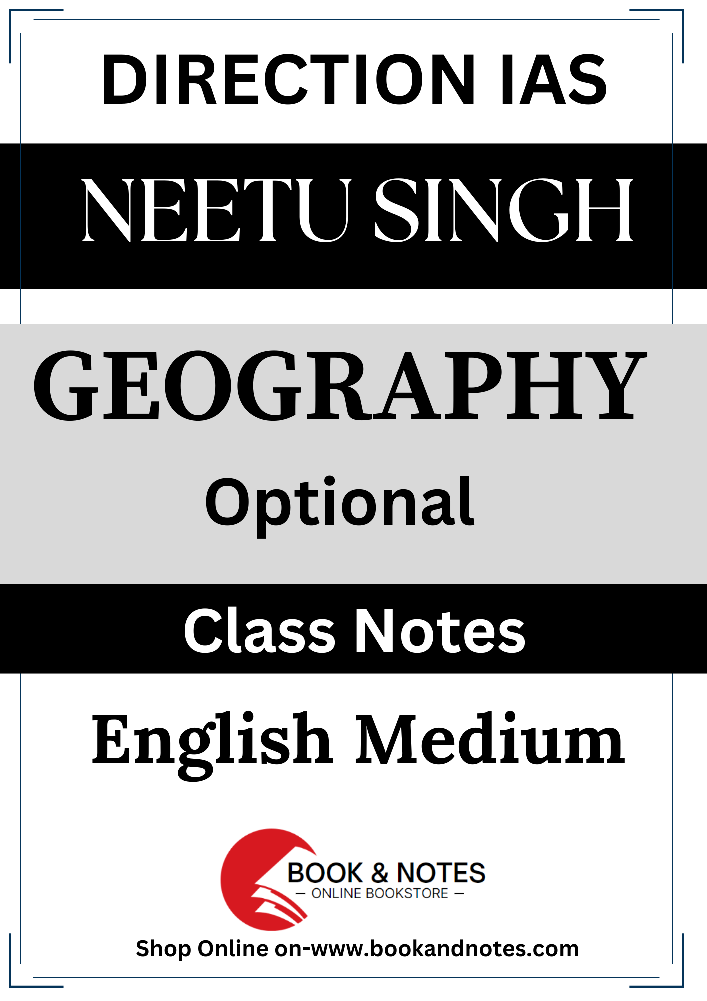 Neetu Singh Geography Optional Handwritten Notes