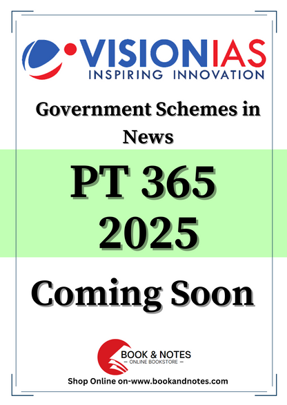 VISION IAS PT 365 Government Schemes in News (April 2024 to October 2024) English/Hindi Medium 2025