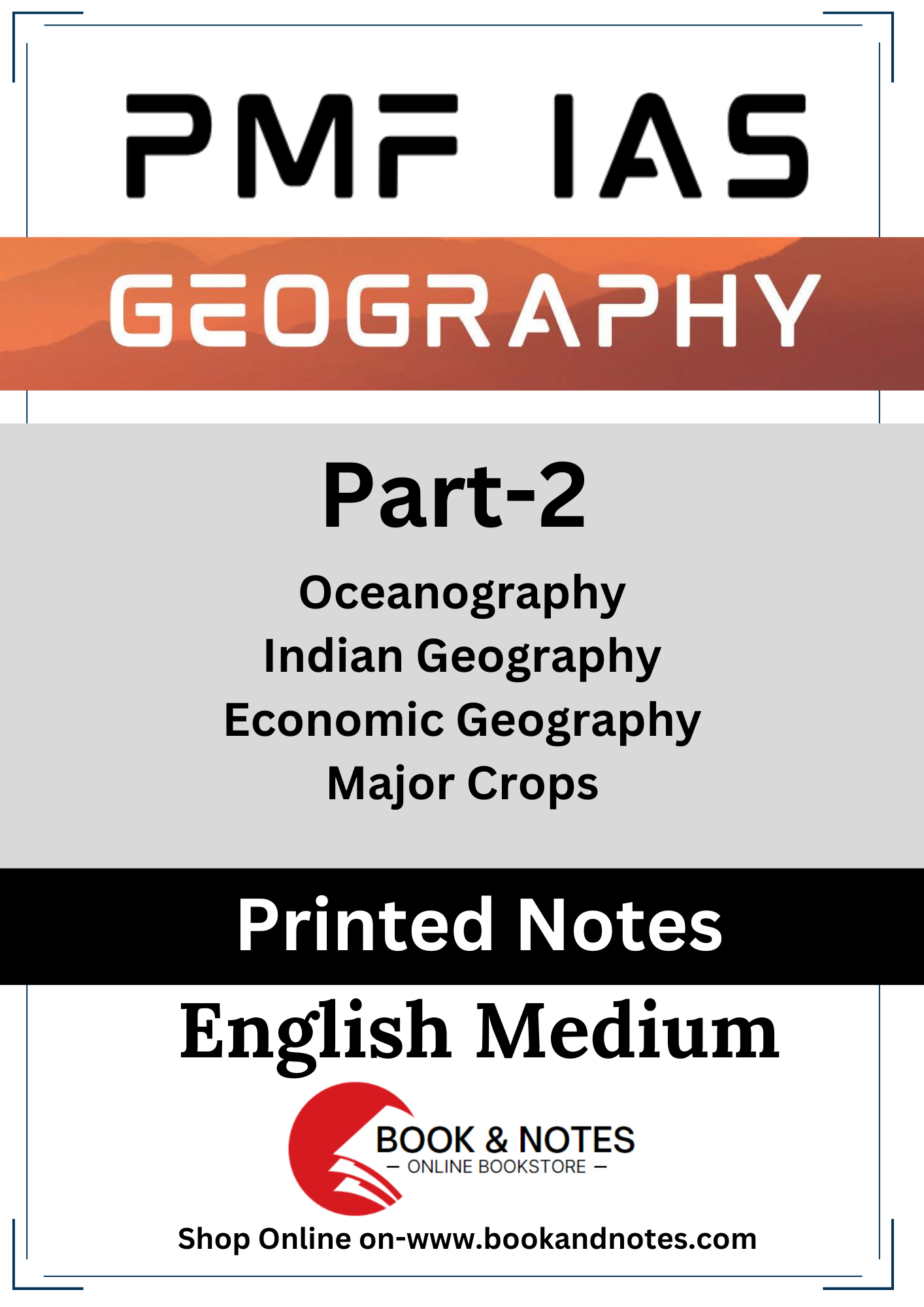 PMF IAS Geography Notes