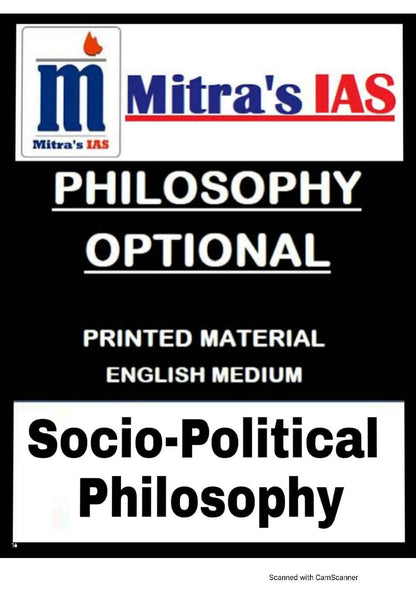 MITRA IAS Philosophy Optional (Printed Notes) English Medium