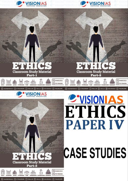 Ethics|नीति शास्त्र Vision IAS Classroom Study Material General Studies 4 Booklet(English/Hindi Medium)