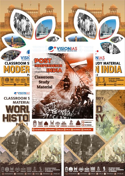 History | इतिहास Vision IAS Classroom Study Material General Studies 4 Booklet(English/Hindi Medium)