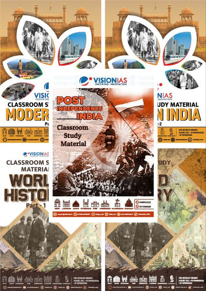 History | इतिहास Vision IAS Classroom Study Material General Studies 4 Booklet(English/Hindi Medium)