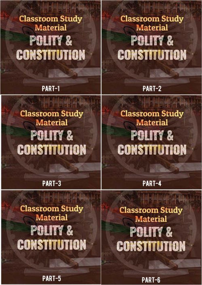 Polity|संविधान और राज्यव्यवस्था Vision IAS Classroom Study Material General Studies (English/Hindi Medium)