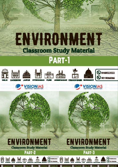 Environment|पर्यावरण Vision IAS Classroom Study Material General Studies (English/Hindi Medium)