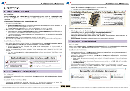 VISION IAS PT 365 Polity and Governance|राजव्यवस्था (April 2024 to October 2024)English/Hindi Medium 2025
