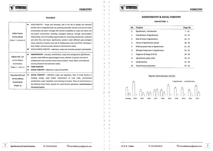 FORESTY HORNBILL CLASSES (Printed Notes)English Medium