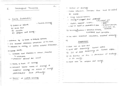 Vikash Ranjan TRUMPH IAS Sociology Optional (Printed/Class Notes)English Medium