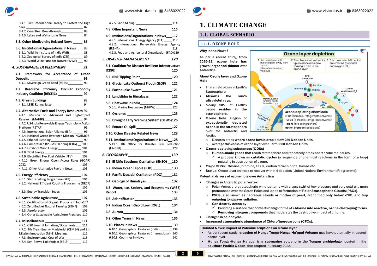 VISION IAS PT 365 Environment|पर्यावरण (English/Hindi)Medium 2024