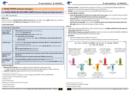 VISION IAS MAINS 365 Environment|पर्यावरण (English/Hindi)Medium 2024