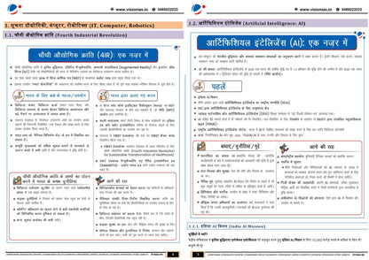 VISION IAS MAINS 365 Science and Technology|विज्ञान और प्रौद्योगिकी 2024 English/Hindi Medium