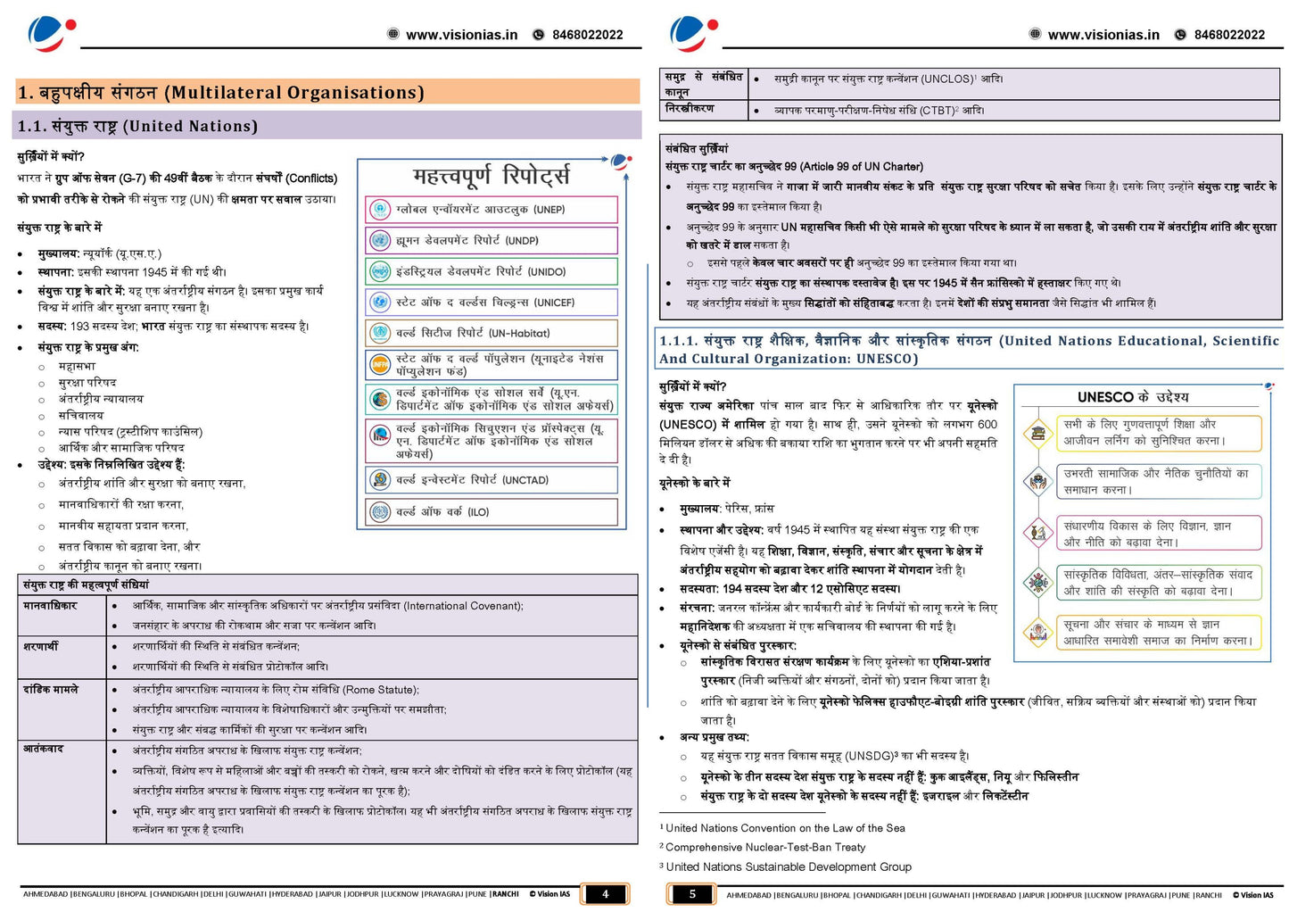 VISION IAS PT 365 International Relations|अंतर्राष्ट्रीय संबंध 2024 English/Hindi Medium