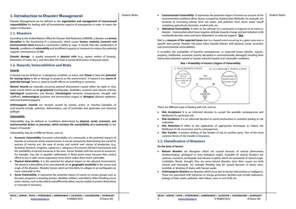 Disaster Management Vision IAS Updated Value Addition Material 2024 English/Hindi Medium