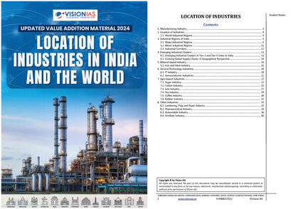 Geography Vision IAS Updated Value Addition Material 2024 English Medium