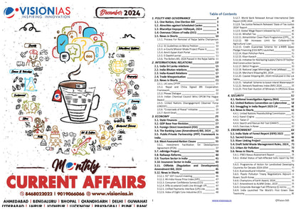 VisionIAS Monthly Current Affairs December 2024