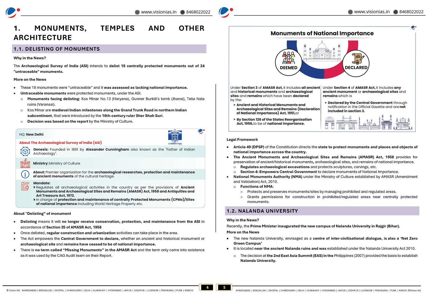 VISION IAS PT 365 Culture|संस्कृति (April 2024 To October 2024) English/Hindi Medium 2025