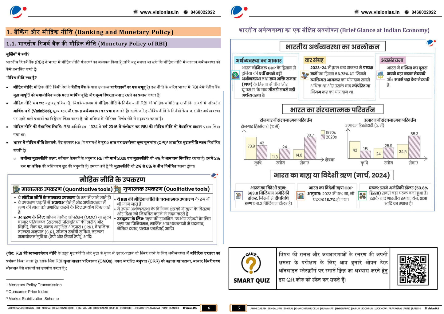 VISION IAS PT 365 Economy|अर्थव्यवस्था (April 2024 To October 2024) English/Hindi Medium 2025