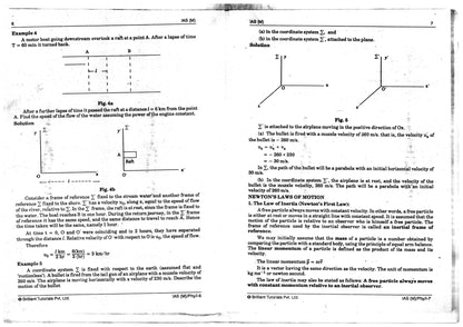 Physics Brilliant Tutorials PRINTED MATERIAL (English Medium)