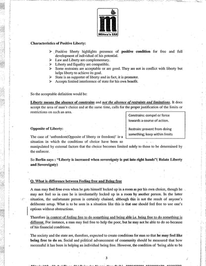 MITRA IAS Philosophy Optional (Printed Notes) English Medium