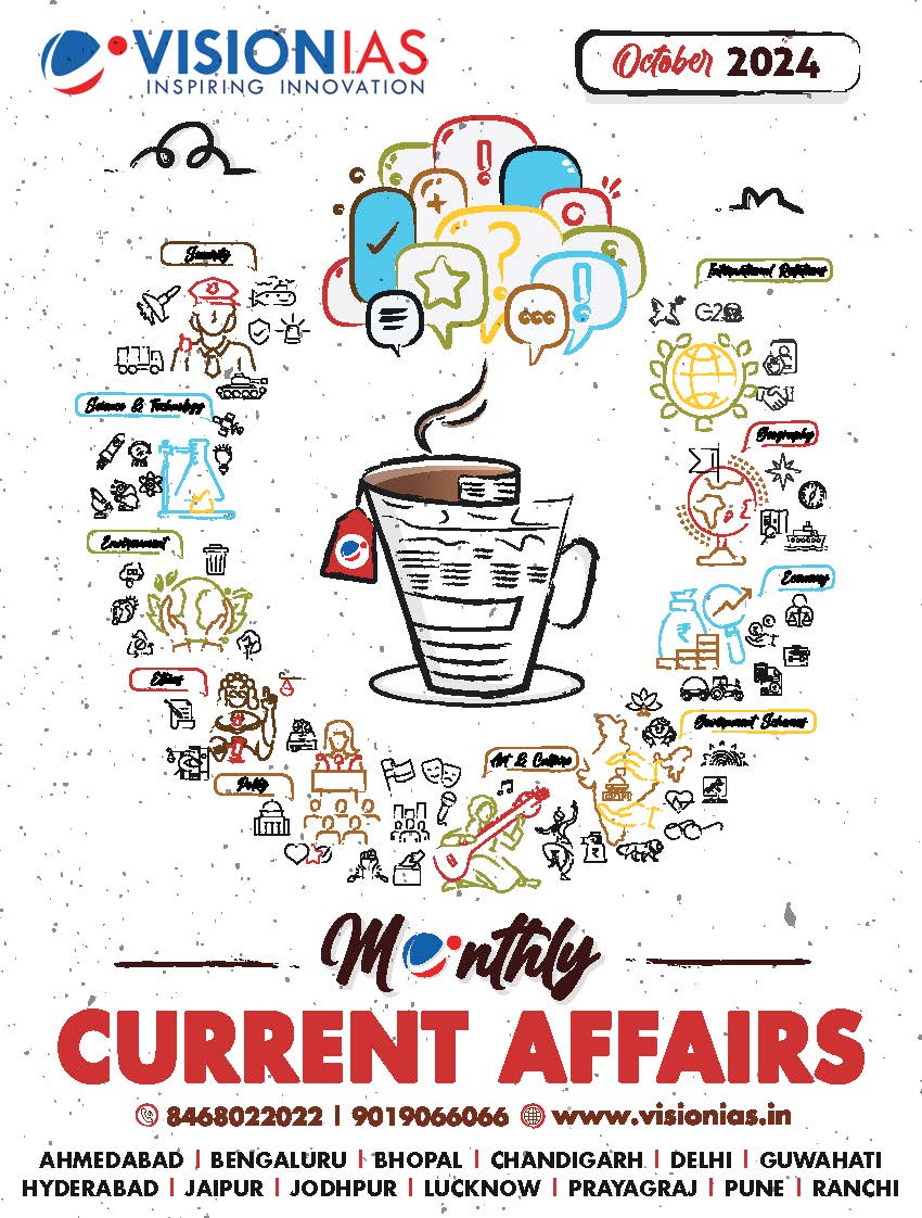 VisionIAS Monthly Current Affairs October 2024