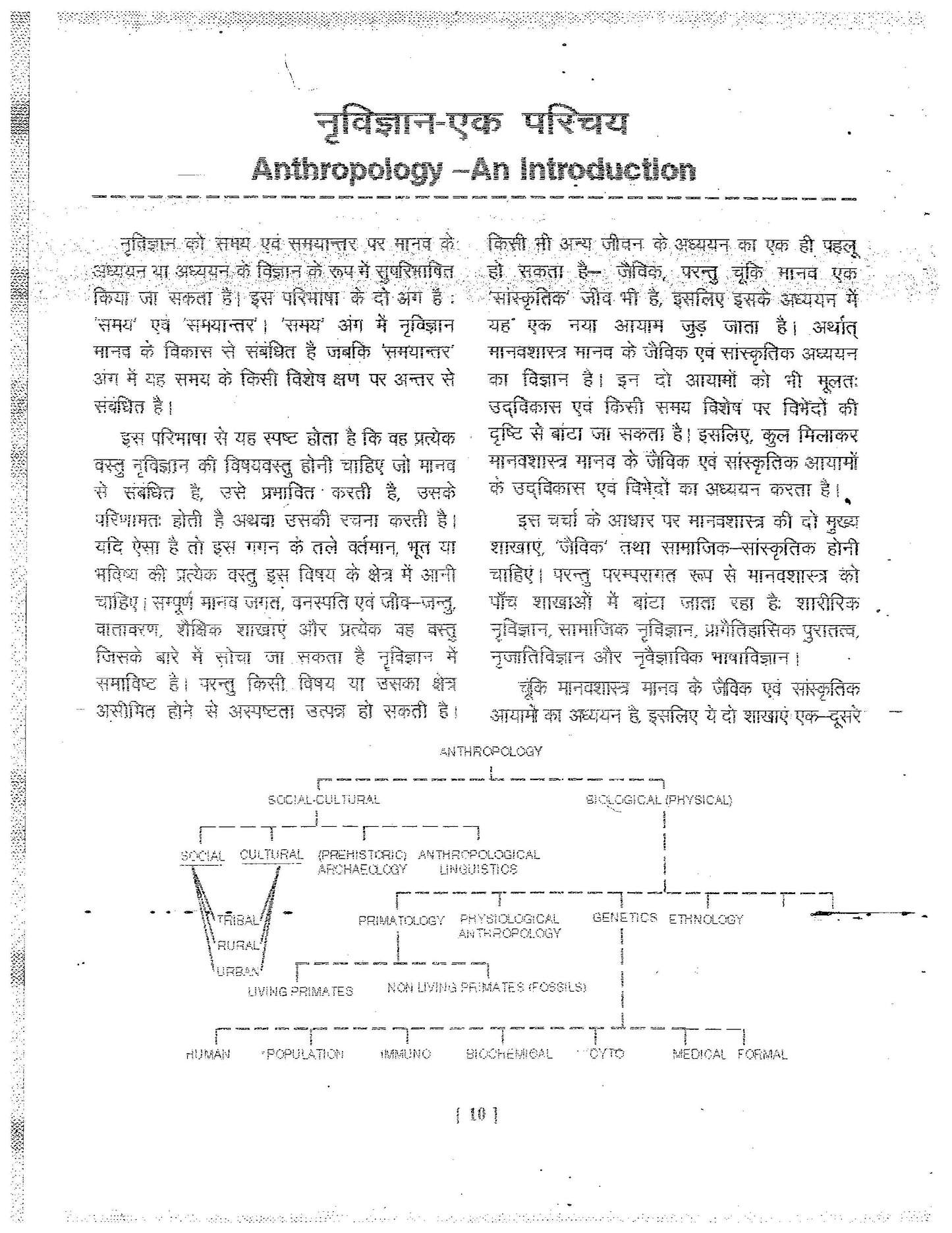 VAID'S IAS Anthropology|मानवशास्त्र Printed Notes (Hindi Medium)