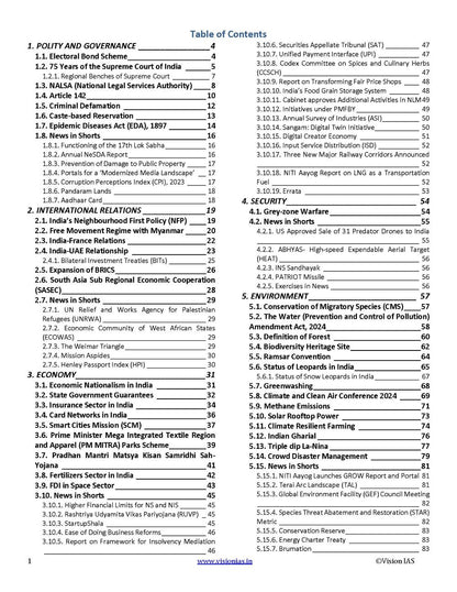 VisionIAS Monthly Current Affairs February 2024